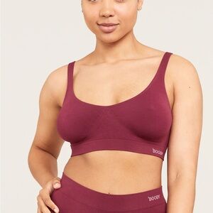Boody Plum Color - Seamfree Crop Bra